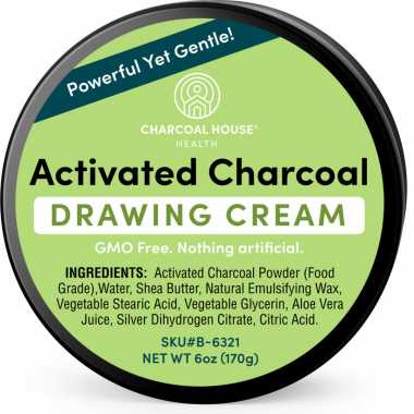 Activated Charcoal Drawing Cream - Vegan