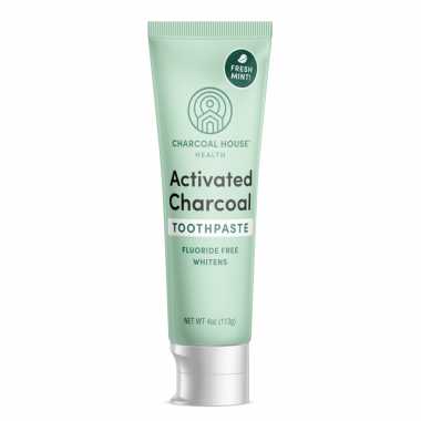 Charcoal House Activated Charcoal Toothpaste - Fresh Mint