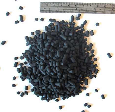 Activated Charcoal Pellets for Mercury Vapors (4mm