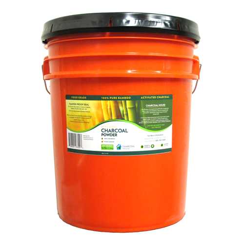 activated bamboo charcoal powder 5 gal pail