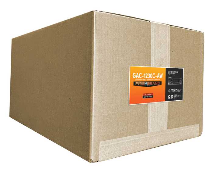 GRANULAR Activated Charcoal (Coconut) 12x30 mesh AW-55 lbs Box