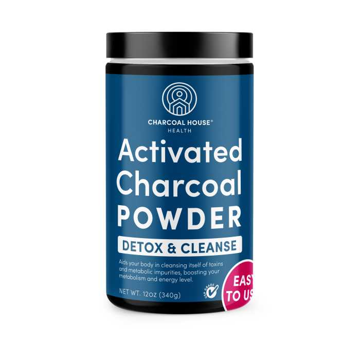 activated coconut charcoal powder detox and cleanse