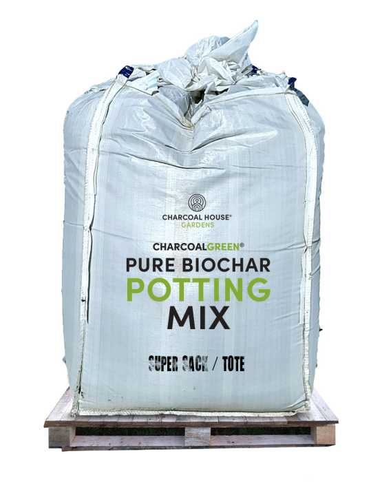 Pure BioChar Potting Mix - Super Sack Tote 
