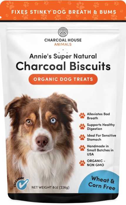 Annie's Super Natural Charcoal Dog Biscuits