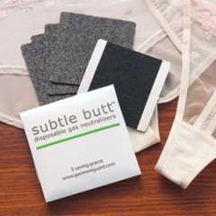 Subtle Butt Flatulence Pads - Disposable 