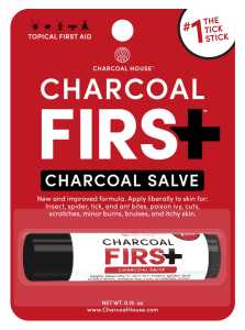 Charcoal First Salve Stick- Small (.15oz) Package