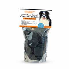 Healthy Organic Activated Charcoal Dog Biscuits that are Homemade