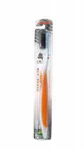 Charcoal Toothbrush-Orange