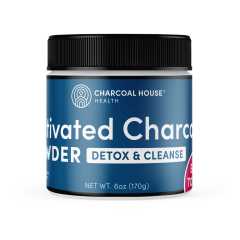 activated coconut charcoal powder 1pt
