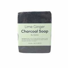 Activated Charcoal Soap - Lime Ginger