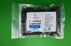 Activated Charcoal Sea Salt - Small Grain