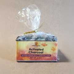 Autumn Woods Spicy Charcoal Soap