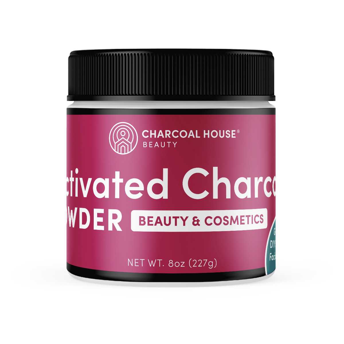 Activated Bamboo Charcoal Powder Beauty 8oz | Charcoal House