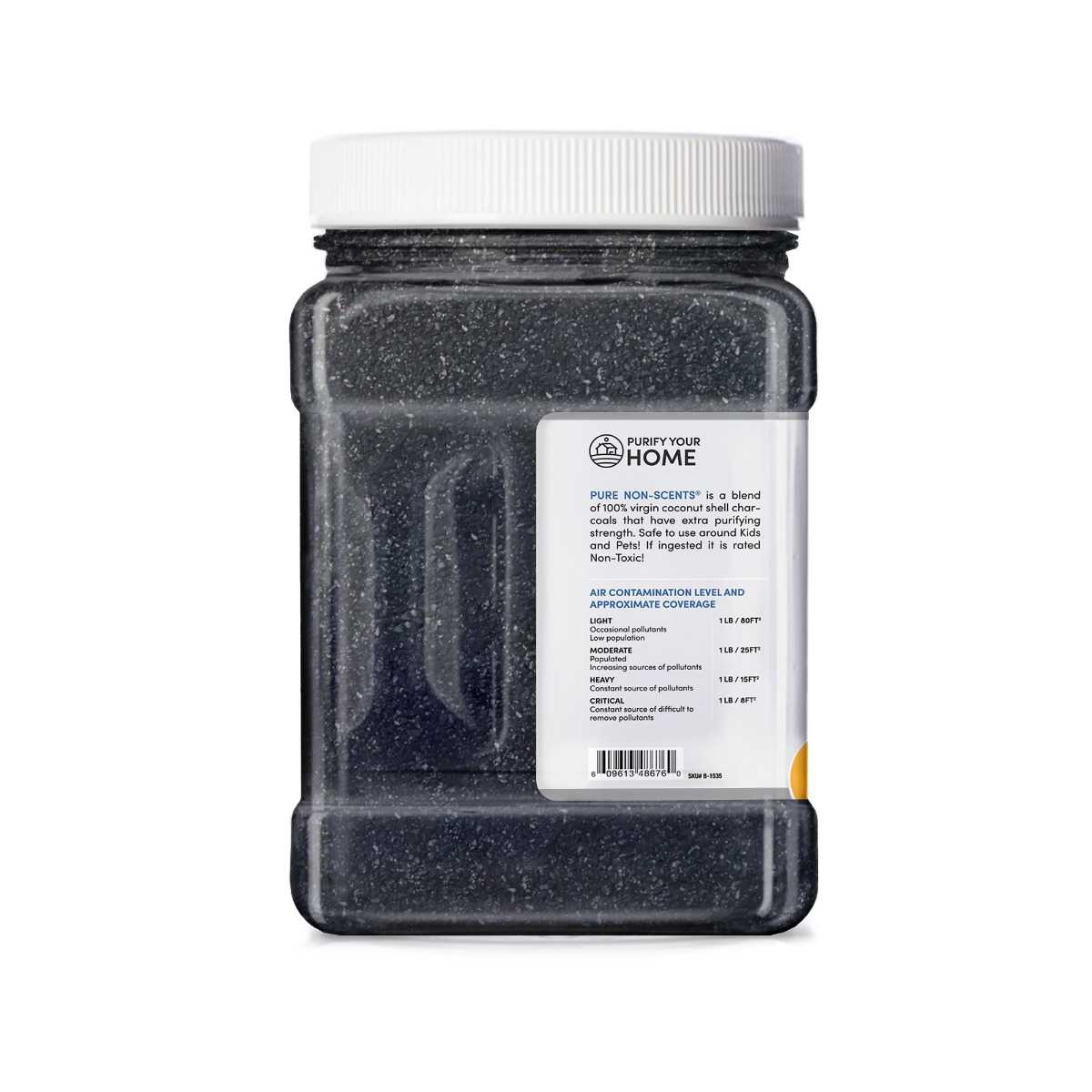 activated charcoal for cigarette smell OdoBan 7 oz. Odor Eliminator, Air Purifying Natural Non-Toxic Odor Remover & Moisture Absorber Bag 4 Pack 9760A61-200M4 Natural Odor Eliminator Charcoal Granules