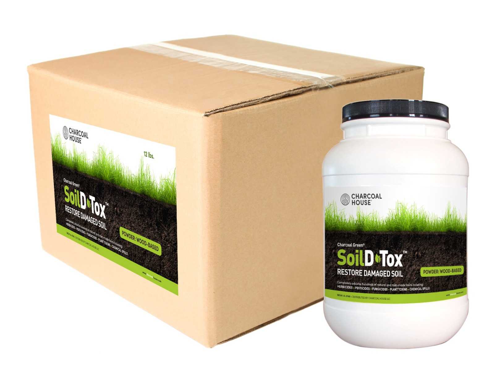 Wood Based Activated Carbon Soil Detox | Buy Activated Charcoal