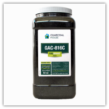 GRANULAR Activated Charcoal (Coconut) 8x16 mesh-64 ozs - 1 gal jar