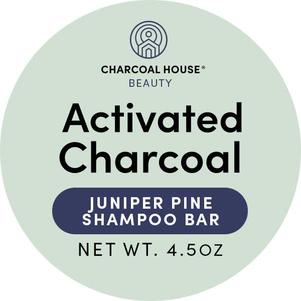 Activated Charcoal Juniper Pine Shampoo Bar