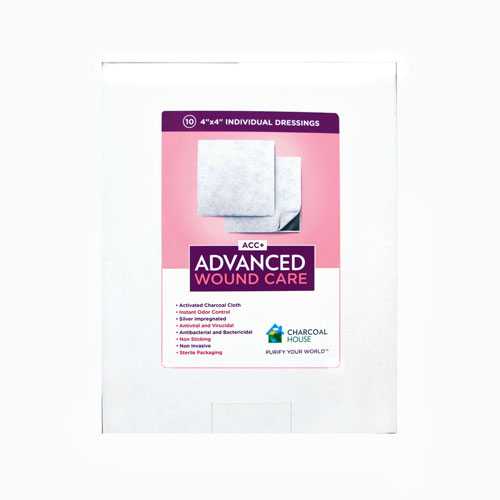 Carbocloth™ Wound Odor Dressings - ACC+ PLUS-2x2 (pack of 10)