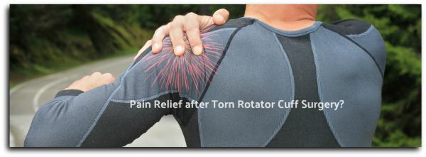 Charcoal for Pain Relief after Torn Rotator Cuff Surgery?