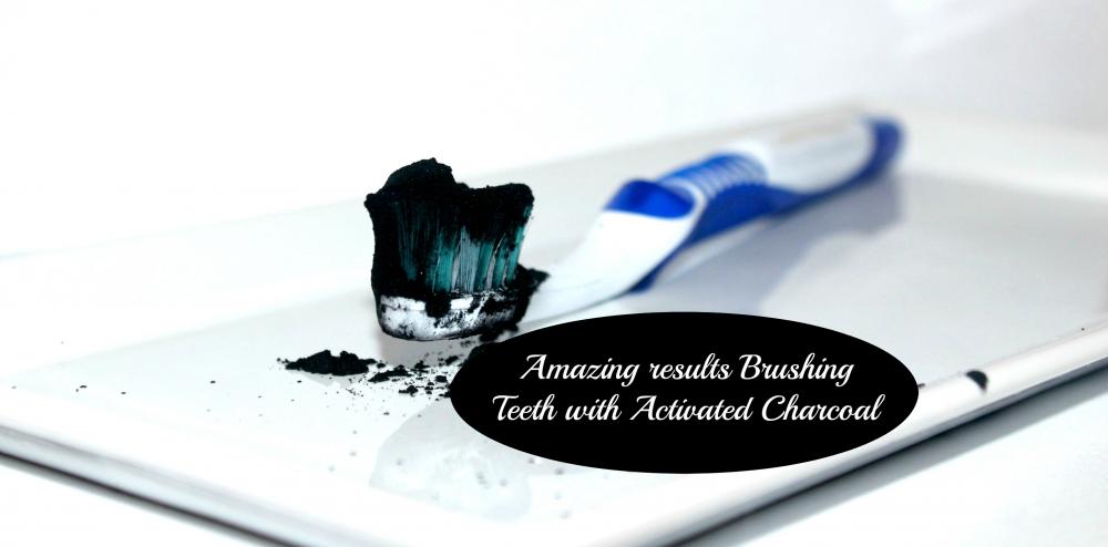 Amazing results Brushing Teeth with Activated Charcoal Powder