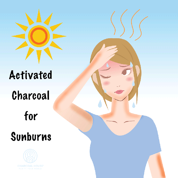 Activated Charcoal for Sunburns