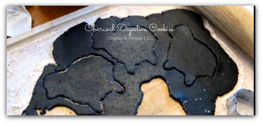 Charcoal Digestive Cookies recipe - Slideshow