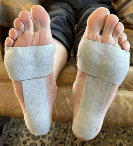 Tingly and Numb Feet, Charcoal First Pain Patch